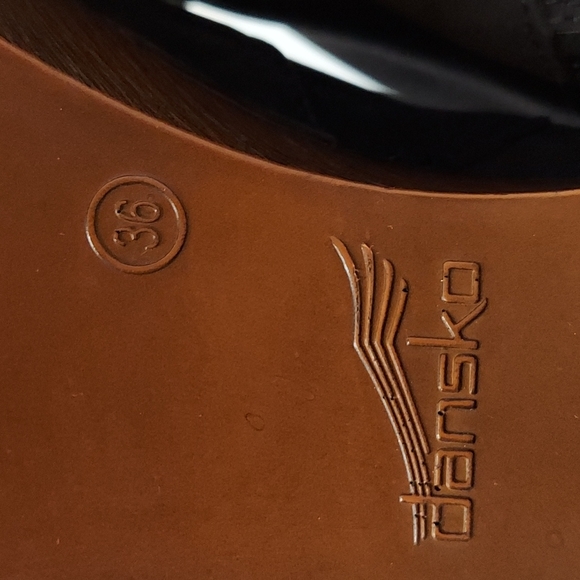 Dansko Delphina Peep-Toe Platform Heeled Bootie EU 36 (5.5-6) - Picture 6 of 10